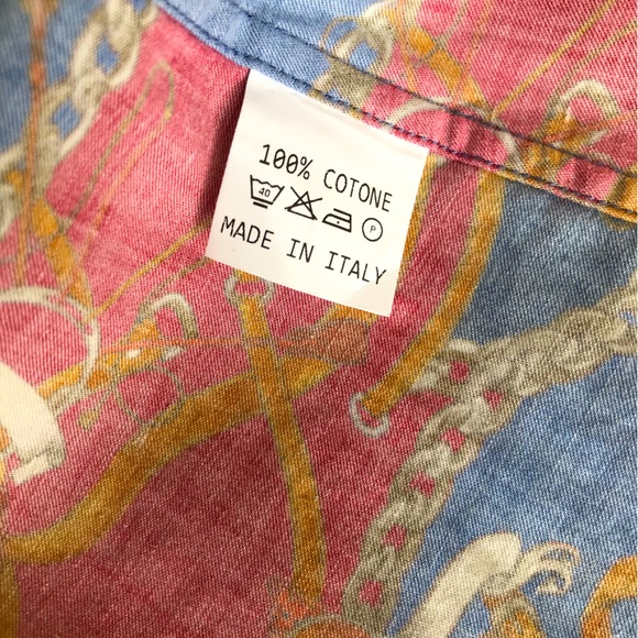 Equestrian-Solemare Collection Button down Shirt - Picture 5 of 9